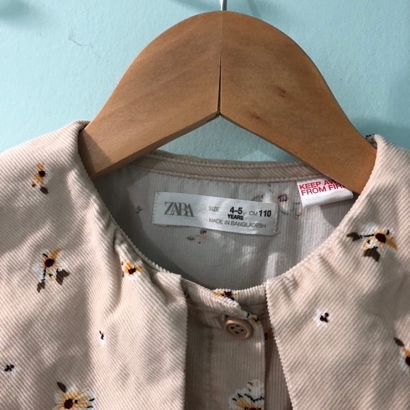 Zara Kids | 4-5 | Floral Dress - Picture 5 of 5
